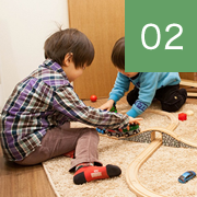 小さなお子様も安心